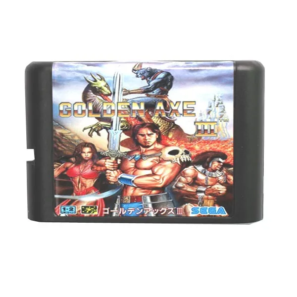 Игровая карточная карта sega MD-Golden Axe III 3 для 16 бит игровой картридж sega MD система Megadrive Genesis