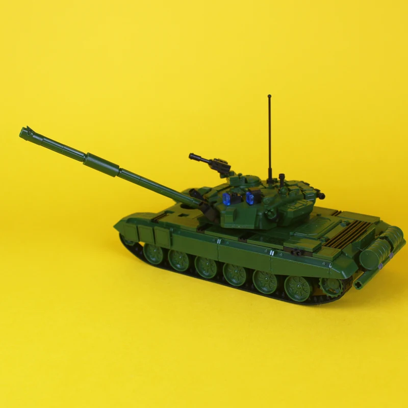Модель строительных игрушек хобби T90A основной боевой танк совместим с lego
