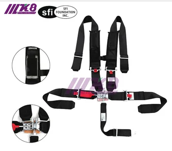 

K8-8002 3 Inch 5 point SFI 16.1 Rated Latch Link Car Auto Racing Sport Seat Belt Safety Racing Harness