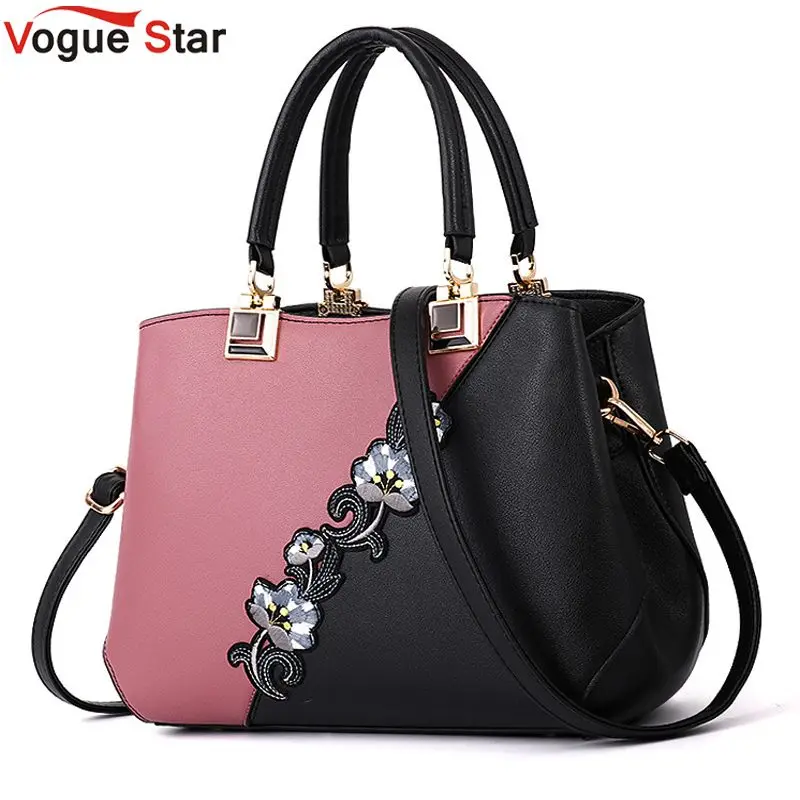 2019 New Flower Women Handbags Fashion Leather Handbags Designer Luxury Bags Shoulder Bag Women Top-handle Bags ladies bag L65