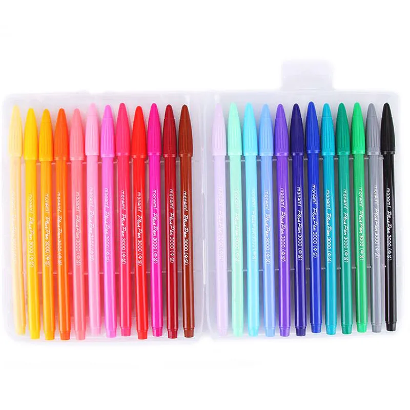 

24Pcs/set 0.3mm Fine line Liquid Ink Pen 24 Colors Superfine Marker Pens Fluorescent Highlighters Pen R25