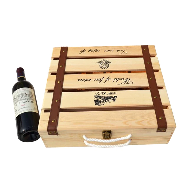 wooden wine gift boxes