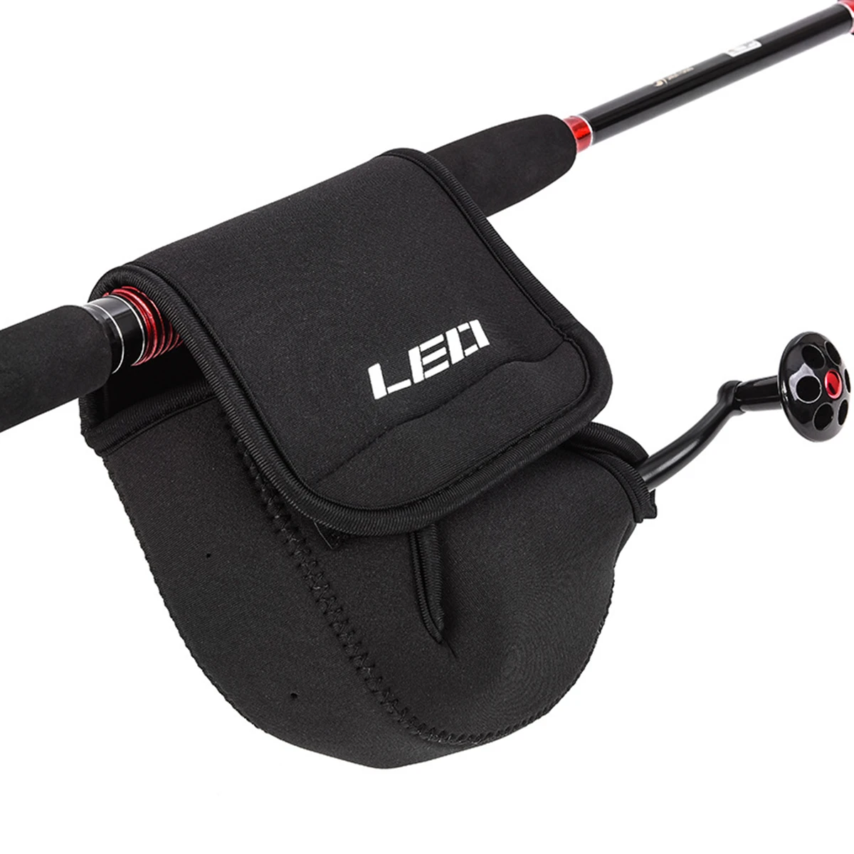 

2019 LEO Super Light And Strong Neoprene Spinning Reel Pouch Baitcasting Fishing Reel Bag Protective Case Cover Holder