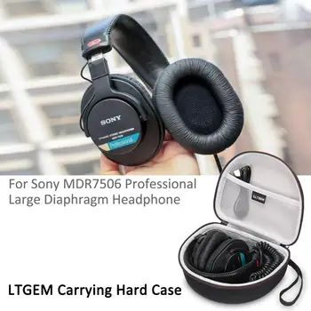 

LTGEM EVA Hard Case for Sony MDR7506 Professional Large Diaphragm Headphone - Travel Protective Bag