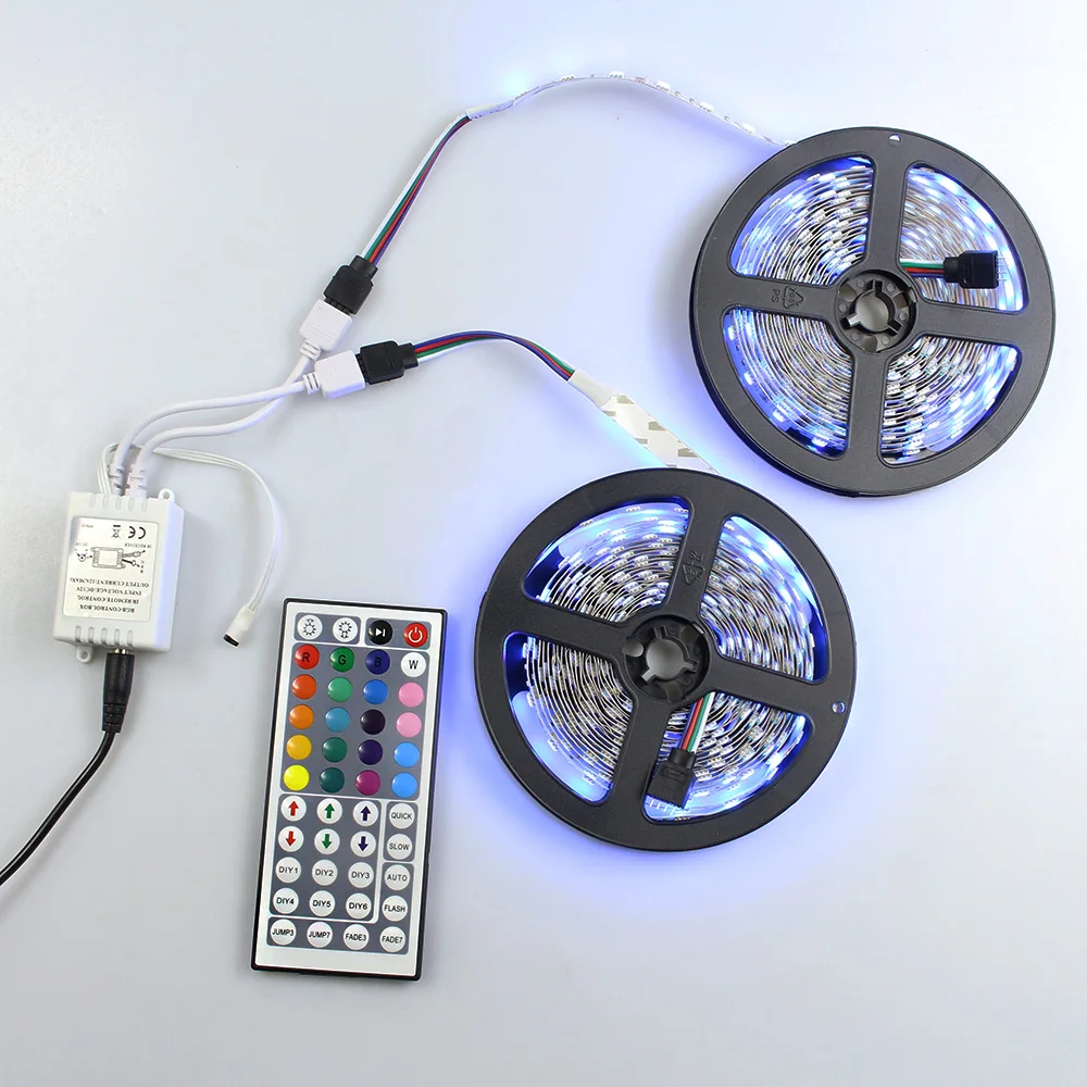 СВЕТОДИОДНАЯ лента SMD 5050 RGB 12 В постоянного тока 5/10/15 м|5050 rgb led strip|led strip5050 |