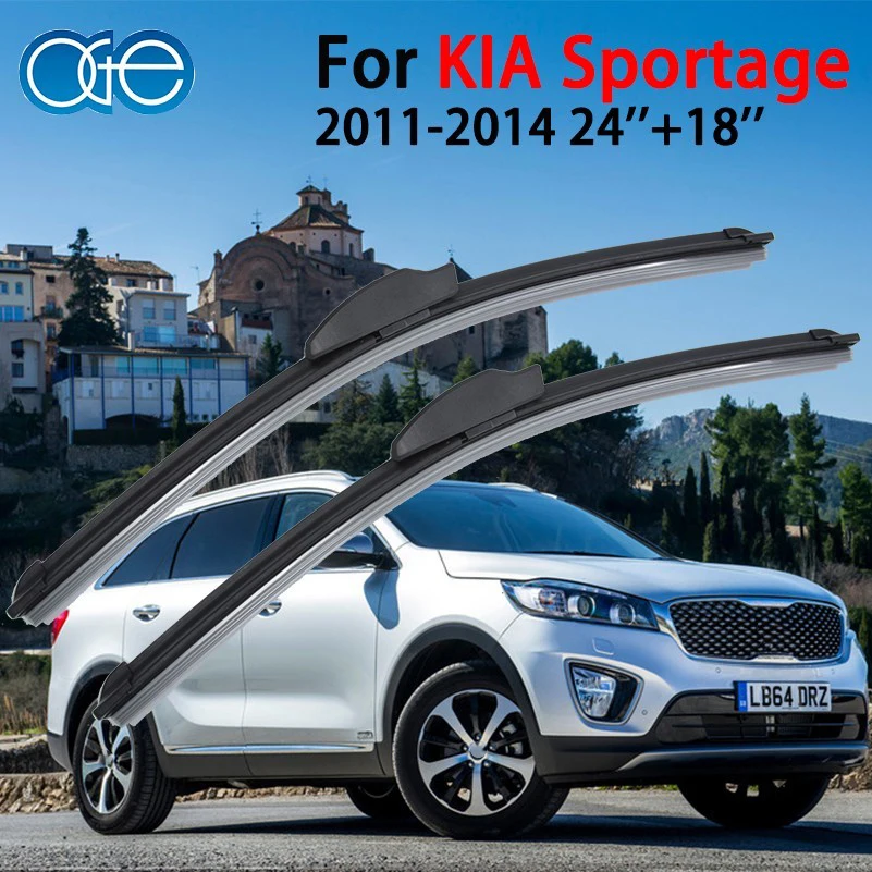 

Oge Wiper Blades For KIA Sportage 2011 2012 2013 2014 Car Windscreen Natural Rubber Windshield Auto Accessories