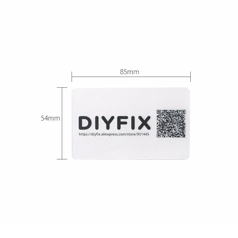 DIYFIX Plastic Card Mobile Phone Opening Scraper for iPhone iPad Samsung Phone Tablet LCD Screen Back Panel Teardown Repair Tool car dent removal kit Tool Sets