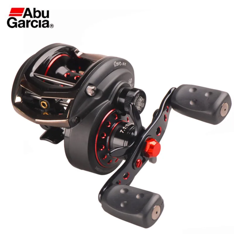 ABU GARCIA REVO SX HS L Bacitcasting Рыболовная катушка 10BB D2 Gear Design Fishing катушки Moulinet Peche Carbon Matrix Drag