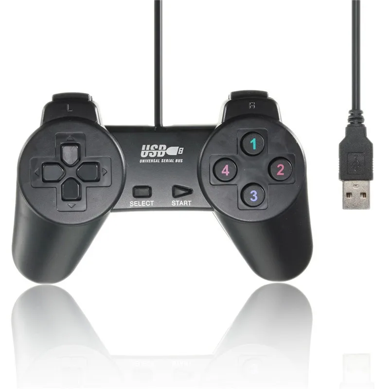 USB Wired Gamepad Game Controller Joypad Joystick For PC Computer Laptop Pad Consoles Joysticks PlayStation | Электроника