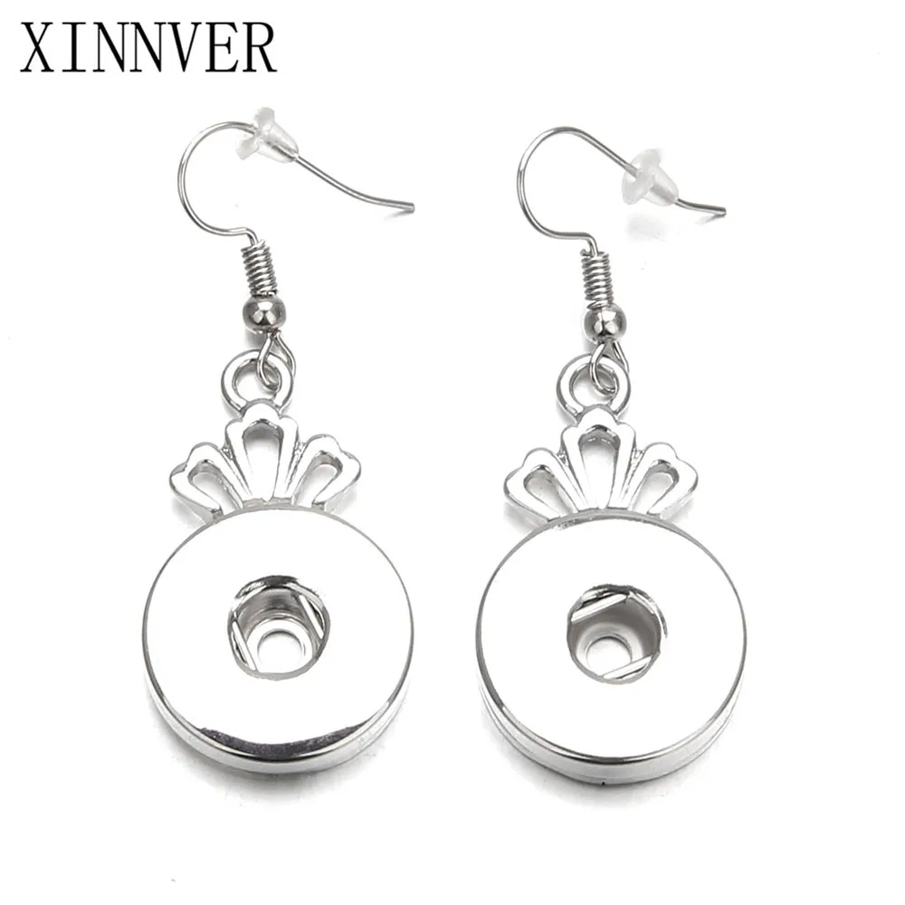 Buy Metal Snap Button Earrings 18mm Snap Button Charms