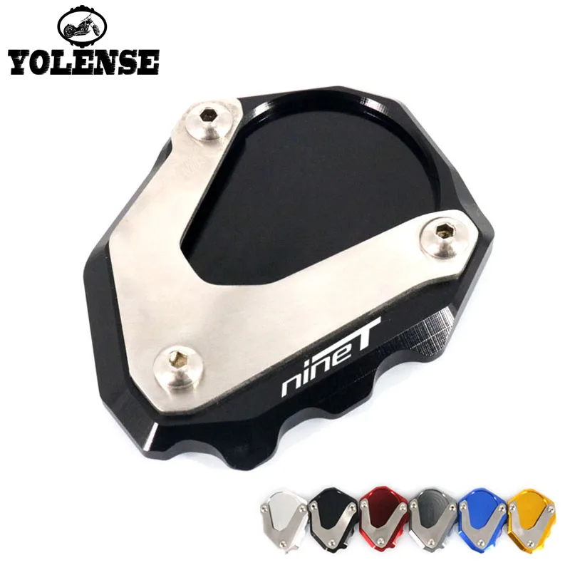 

For BMW R Nine T R nineT RninT RNINET 2014 - 2016 Motorcycle Kickstand Foot Side Stand Extension Pad Support Plate Enlarge Stand