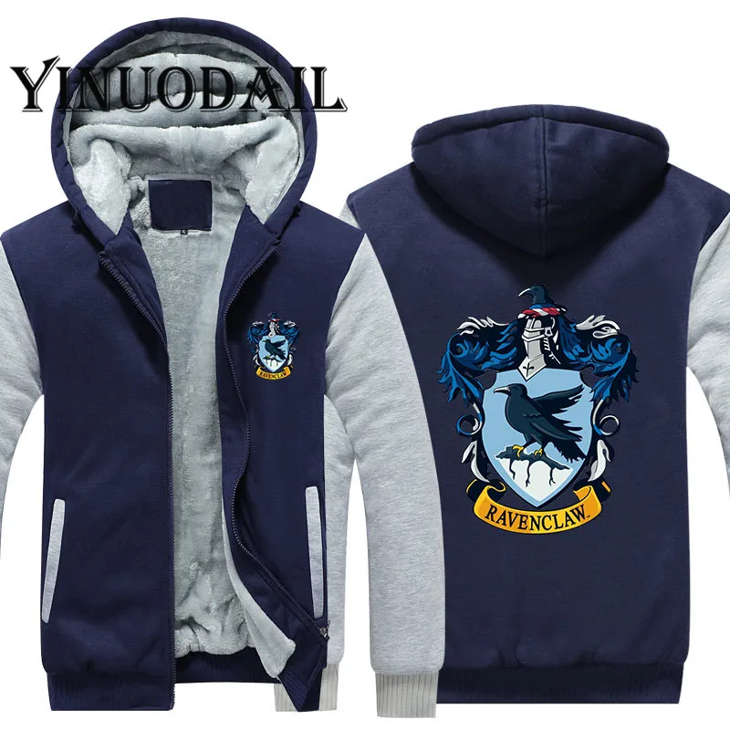 

Green Letter Gryffindor Fans Made 3D Printed Hoodie with Pocket Ravenclaw for Unisex Costume Voldemort Sweatshirt Magic Hoodies