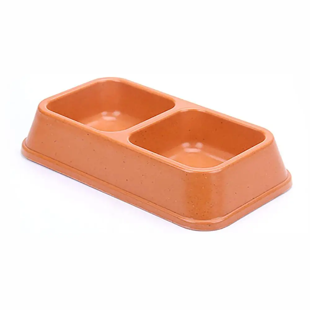 

Household Merchandises supplies Pet Dog Bowl Bamboo Fiber Green Bowl Small and Medium Dog Food Bowl cat dog