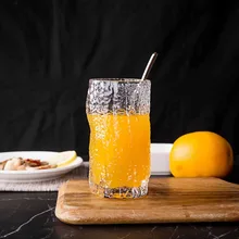 Термостойкие стеклянные чашки пиво кофе чашки текстура коры чашка ручной работы здоровое вино стекло бытовые товары для вечерние Drinkware