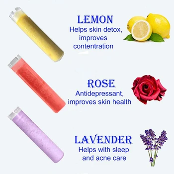 

ZhangJi handhold Lemon Rose Lavender cartridge Filter Aroma scent filter replacement shower head water saving skin care shower