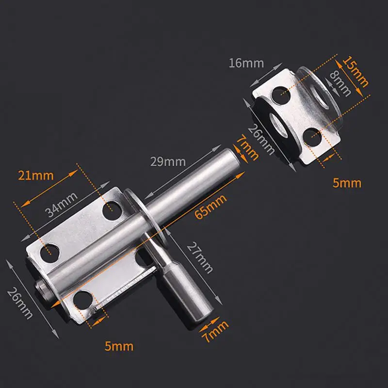 Защитные дверные болты из нержавеющей стали защелки Противоугонный замок Пряжка утолщенная нержавеющая сталь для спальни дверь и окно защелка