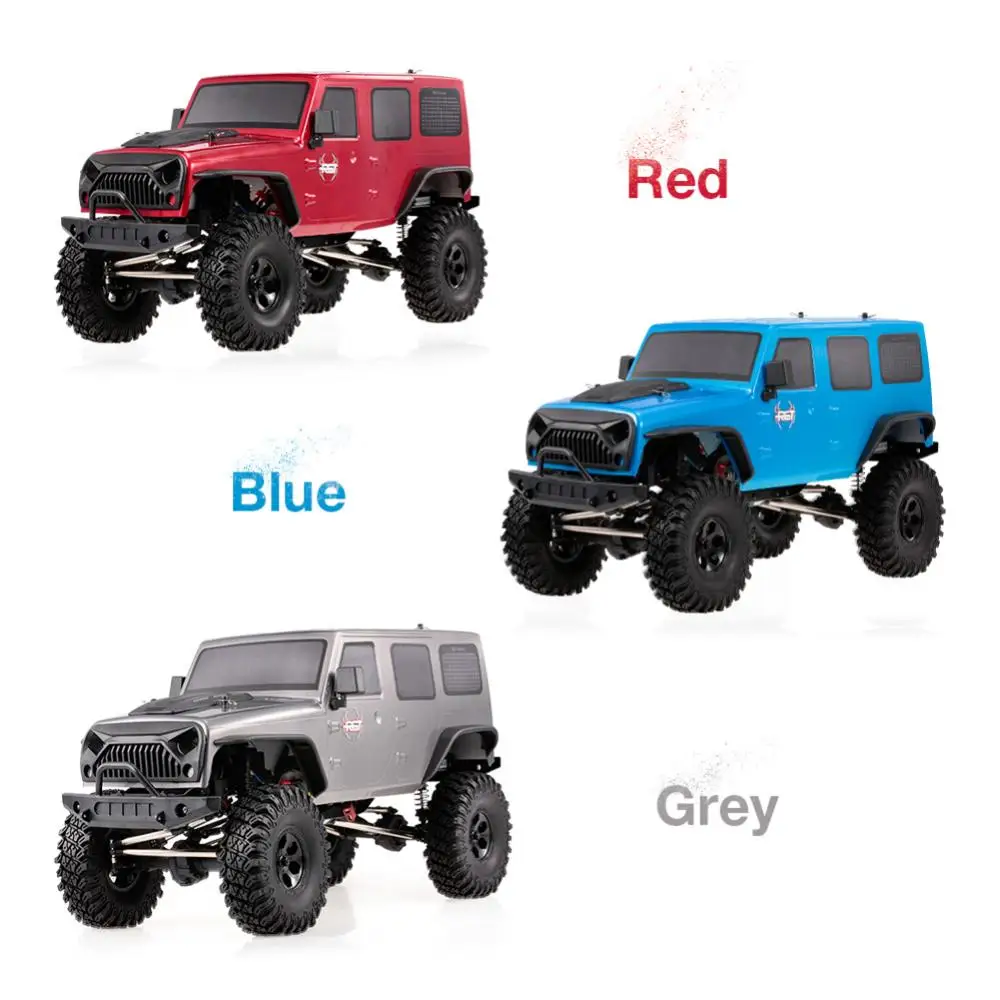 RGT 86100 1/10 2.4G 2Ch 4WD RC Rock Crawler Truck Off-road Car Kids Boys Toy
