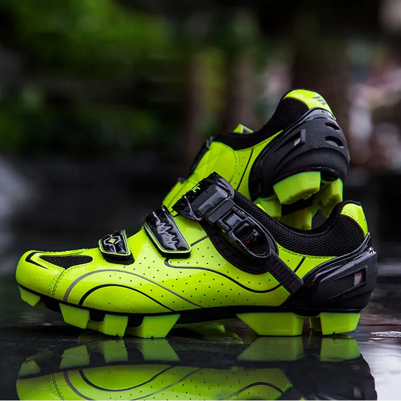 Santic профессиональная спортивная обувь для велоспорта мужские MTB велосипедные туфли самоблокирующиеся горные кроссовки
