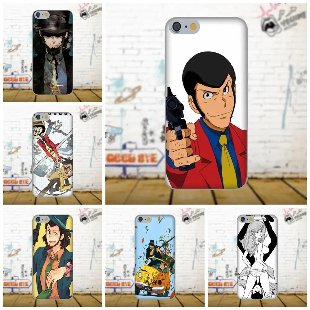 Oedmeb Lupin Iii мягкий чехол для Apple iPhone X 4 4S 5 5C 5S SE 6 6S 7 8 Plus LG G3 G4 G5 G6 K4 K7 K8 K10 V10 V20 | Мобильные
