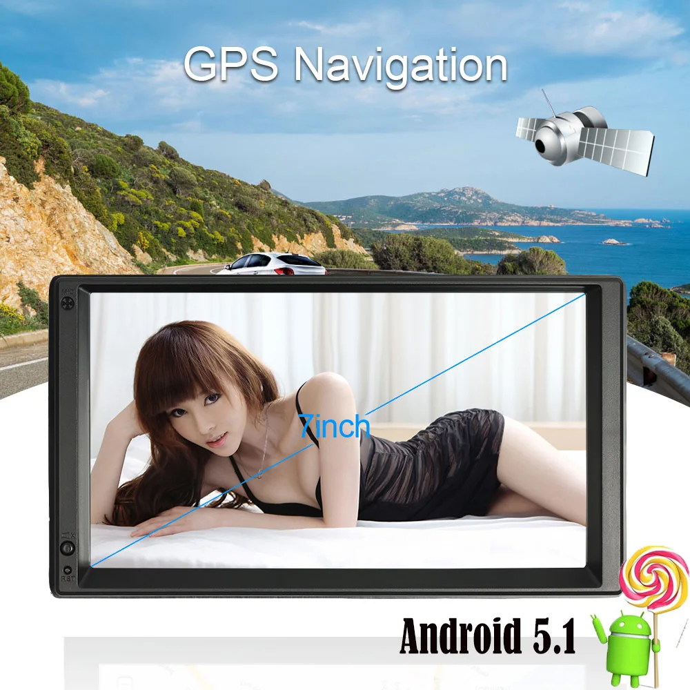 Top 7 Universal 2 Din HD Touch Screen Car Stereo Radio Player GPS Navigation Multimedia Entertainment with BT WIFI AM/FM Android 5.1 8 Top 7 Universal 2 Din HD Touch Screen Car Stereo Radio Player GPS Navigation Multimedia Entertainment with BT WIFI AM/FM Android 5.1 8