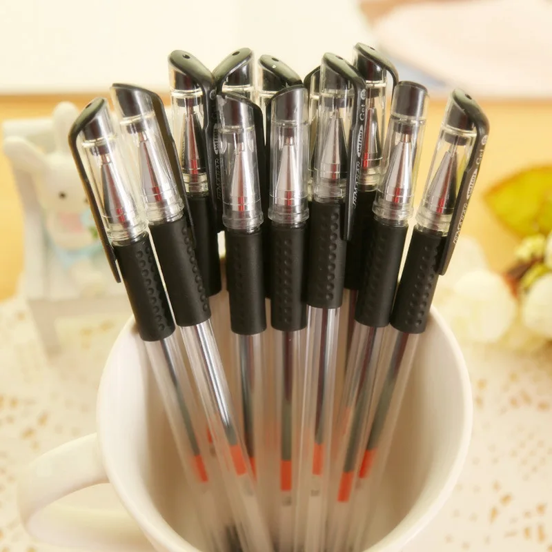 2019 Stationery Examination Ballpoint Pen Ink by High Pressure Liquid 0.5mm/Black Office&School