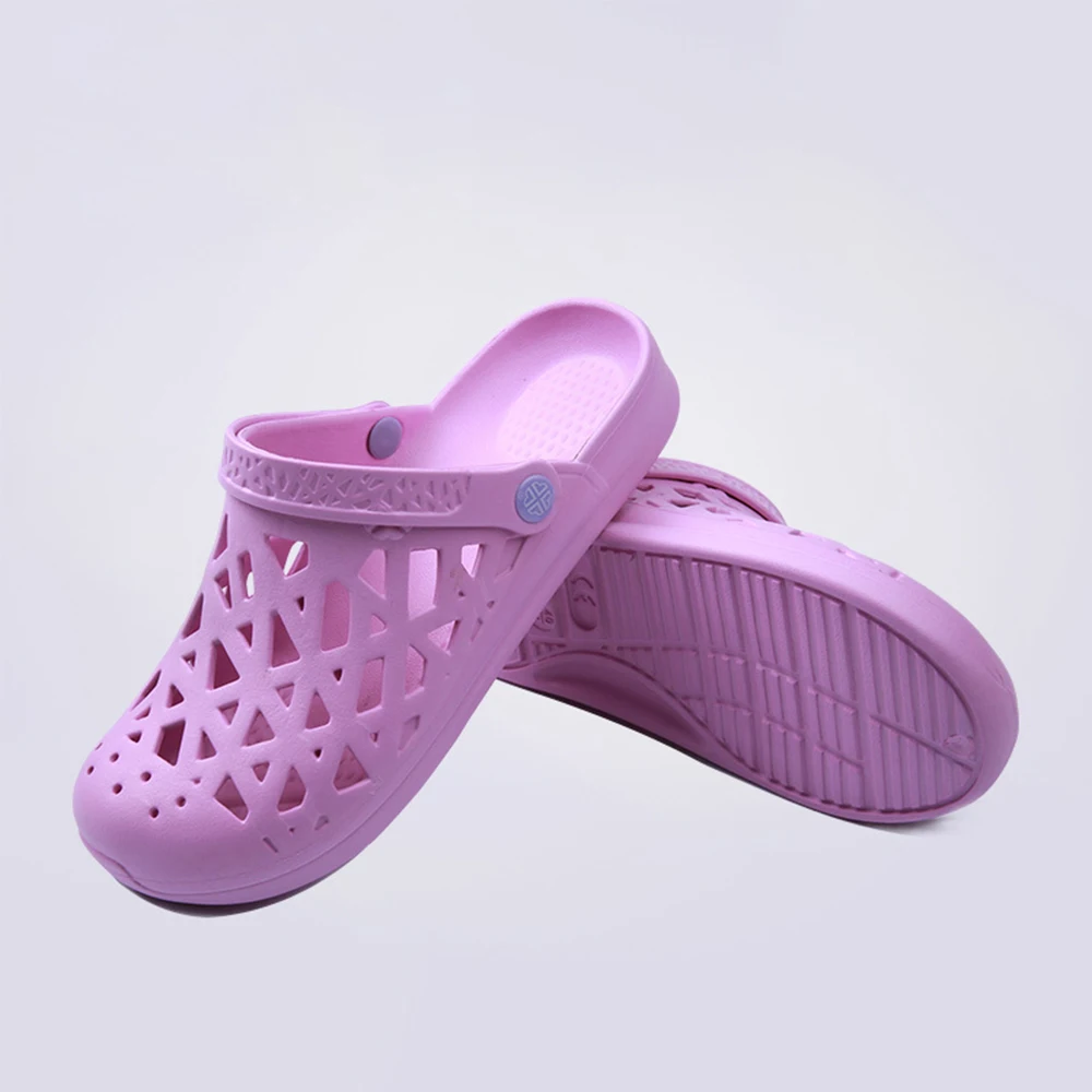 Новинка; обувь для медсестры; медицинская обувь; Больничная женская обувь; безопасная хирургическая обувь; легкая дышащая Рабочая обувь - Цвет: Фиолетовый