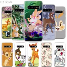 Бэмби Thumper чехол для телефона для samsung Galaxy S10e S10 плюс S7 S8 S9 Plus, Note 8, 9, 10, плюс M10 M20 M30 жесткий чехол Coque