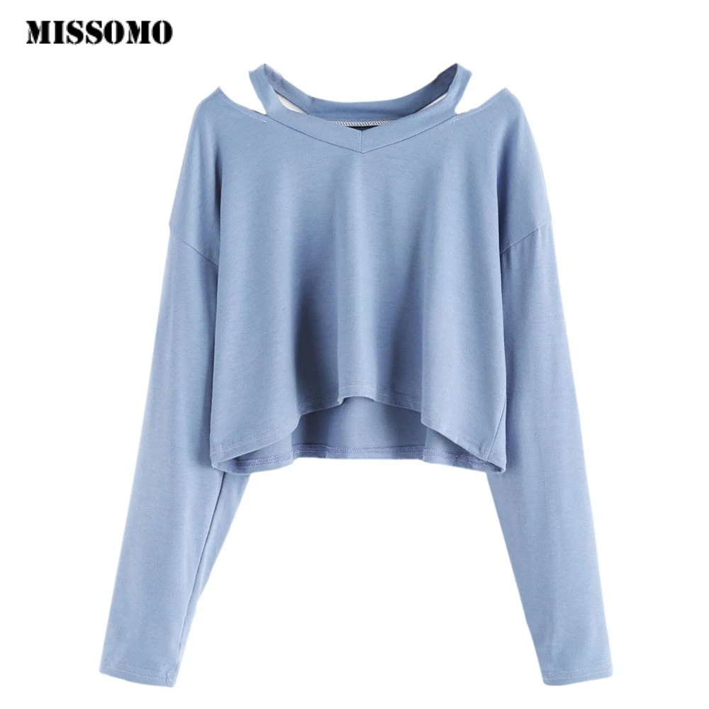 

MISSOMO Clothes Women Long Sleeve Off Shoulder Sweatshirt Causal Tops Blouse gothic Autumn Sweatshirts For Women blackpink