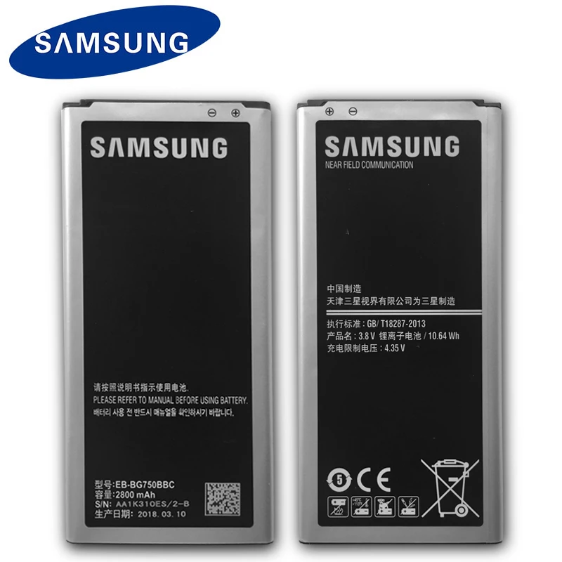

Samsung Original 2800mAh Spare Mobile Phone Battery EB-BG750BBC For Samsung GALAXY Mega 2 G7508Q G750F G7508 G750 G750A