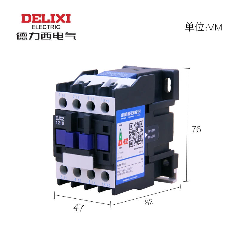 CJX2 DELIXI AC Contactor CJX2 09 CJX2 12 CJX2 18 CJX2 0910 CJX2 0901 ...