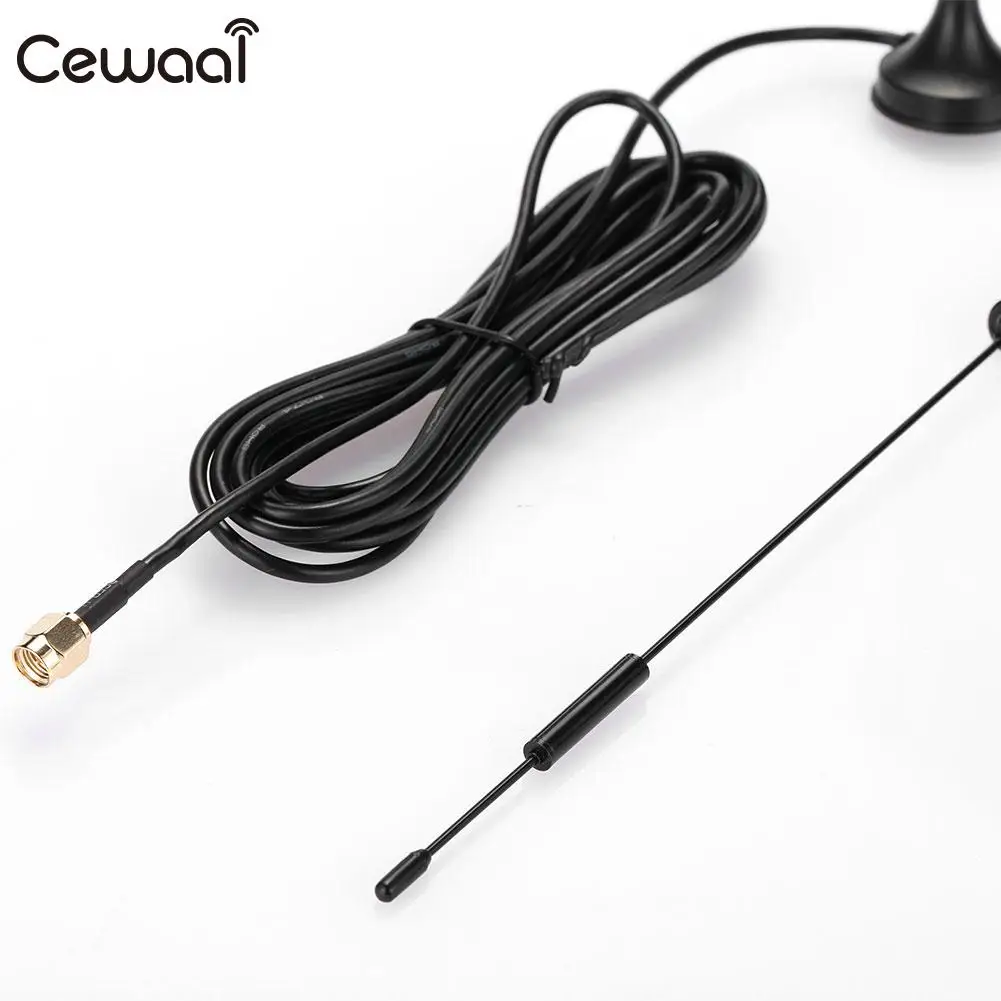 433.0Mhz 10dbi Cable Wireless Antenna Sucker Cord Connector Module Metal Black 433.0Mhz 10dbi Cable Wireless Antenna Sucker Cord Connector Module Metal Black
