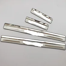 Free Shipping door sill strip car accessories car styling For Nissan Qashqai 2008 2009 2010 2013 Qashqai+2 welcome pedal Trim