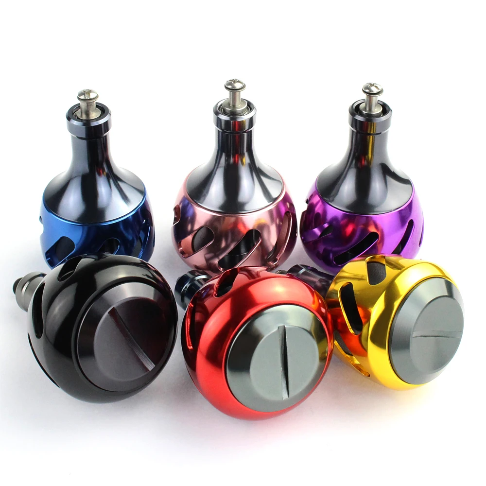 

Aluminum Alloy Oval Fishing Reel Handle Knobs Spinning Reels Fishing Tackle Accessory Peripheral diameter 35mm