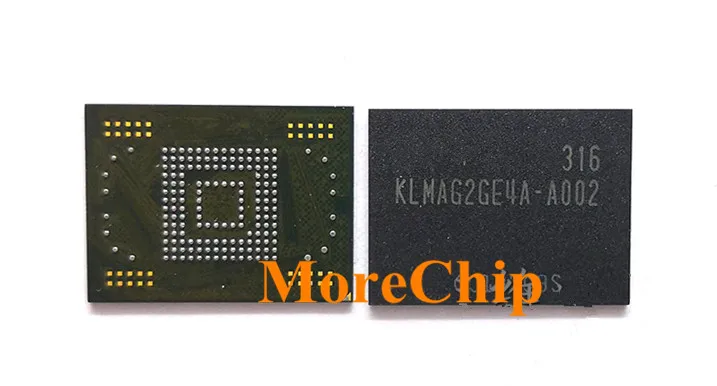 Флэш-память KLMAG2GE4A-A002 16GB eMMC NAND BGA IC chip 2 шт./лот | Мобильные телефоны и аксессуары