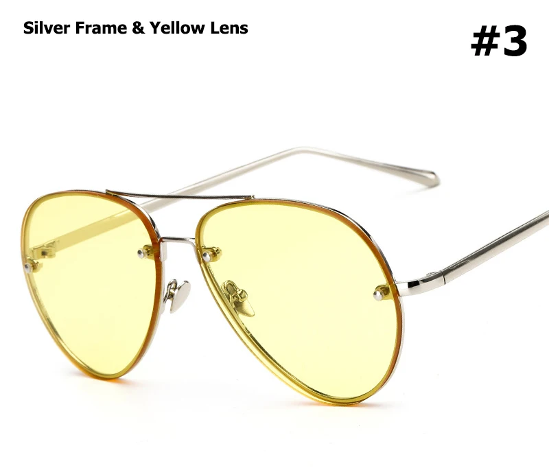 JackJad, модные трендовые солнцезащитные очки Kendall Jenner, стильные авиационные женские очки, линза океана, фирменный дизайн, солнцезащитные очки Oculos De Sol - Цвет линз: 3