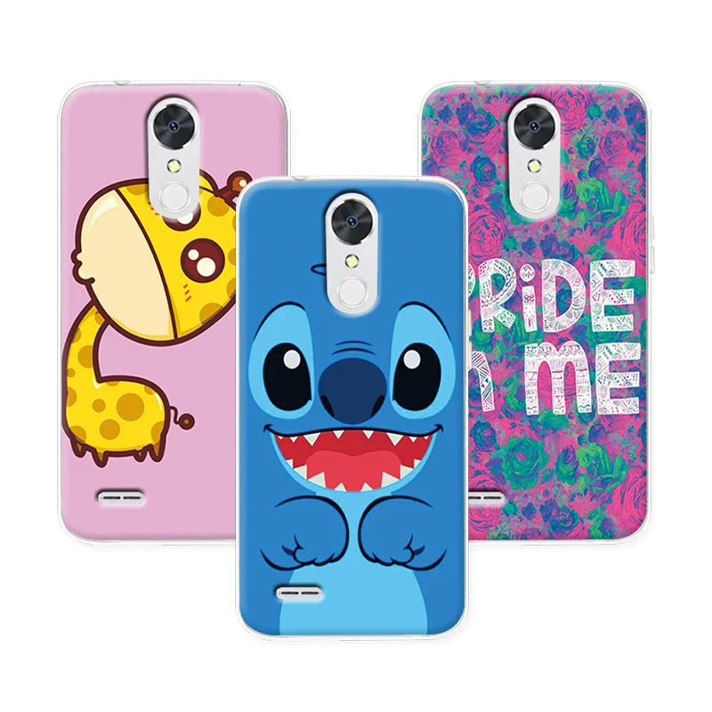 

New Fashion Phone Case Soft Silicon Cool Cover For LG K10 2017 5.3" Cover For LG K10 2017 K 10 X400 M250 M250N Back Cover Pen