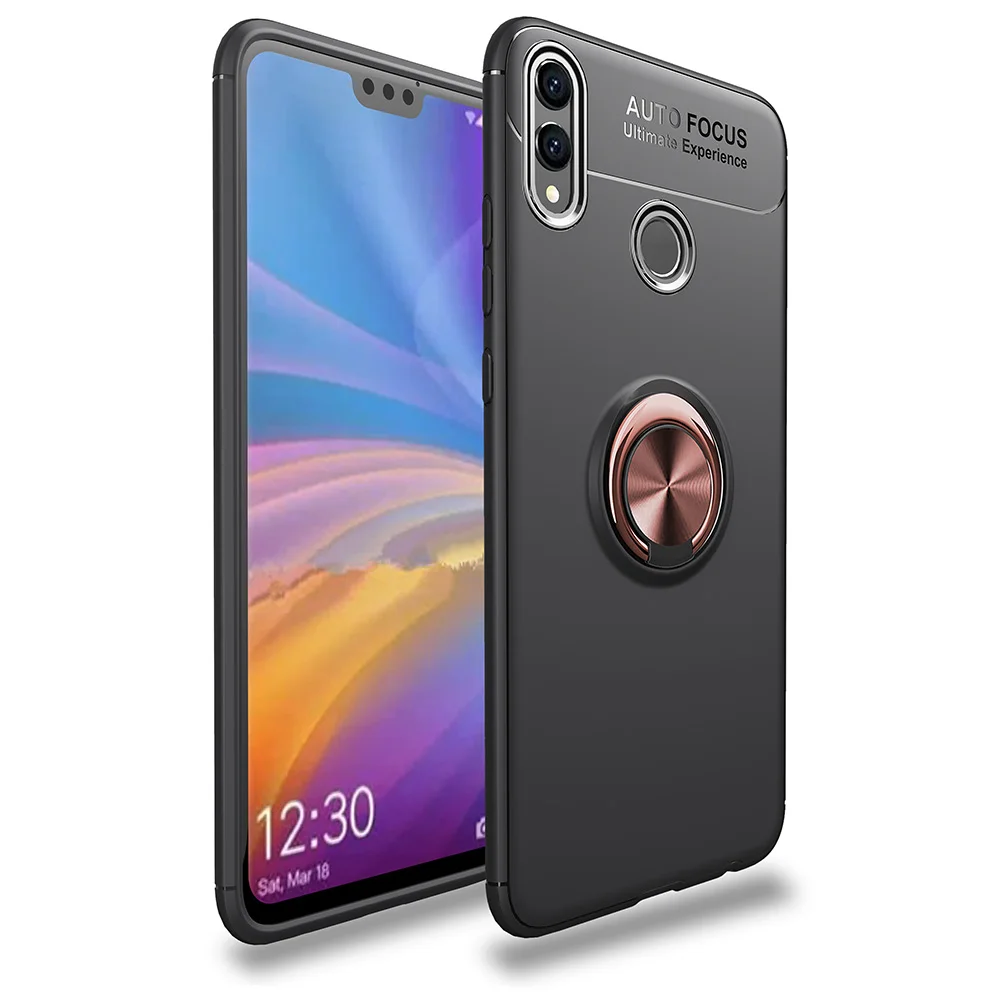 

Fashion With Finger Ring phone case For huawei honor 8X 9 9i 10 lite v9 v20 v10 nova 2s 2i Y6 Y7 Y9 P smart plus 2019 Stand case