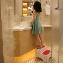 Детские пластиковые табуреты, подставка для ног, детский табурет, табурет для ванной комнаты, ступня лестницы, стремянка, подножка