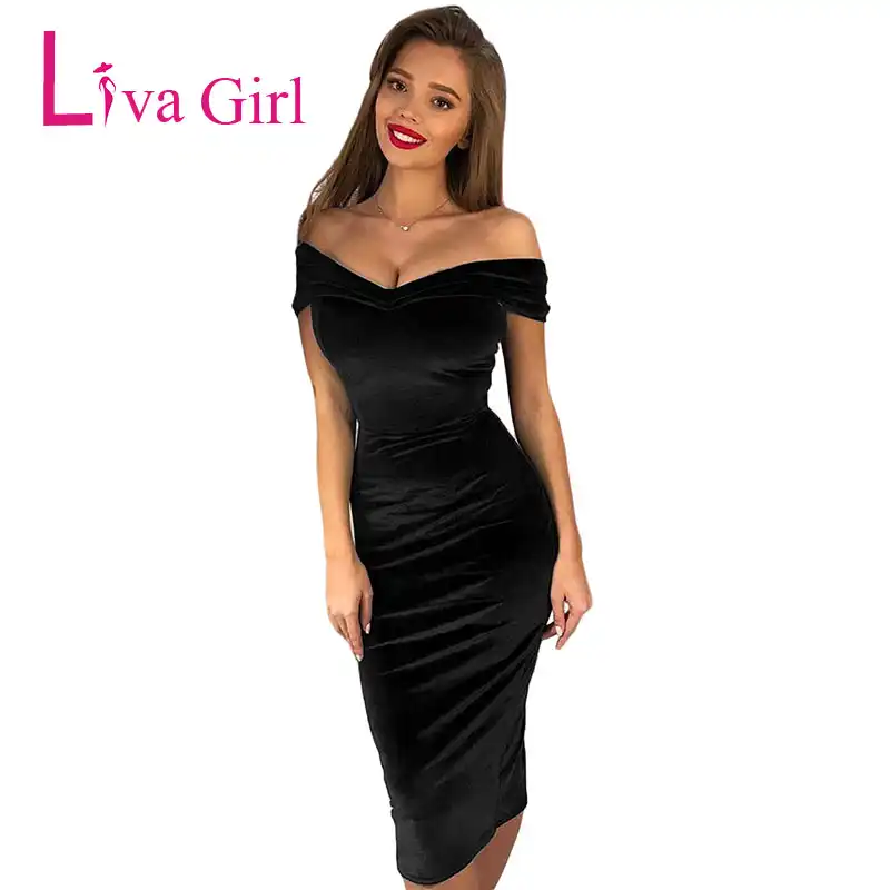 sexy bodycon midi dress