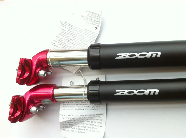 2015 new ZOOM suspension seat post 31.6/27.2mm top lever suspension