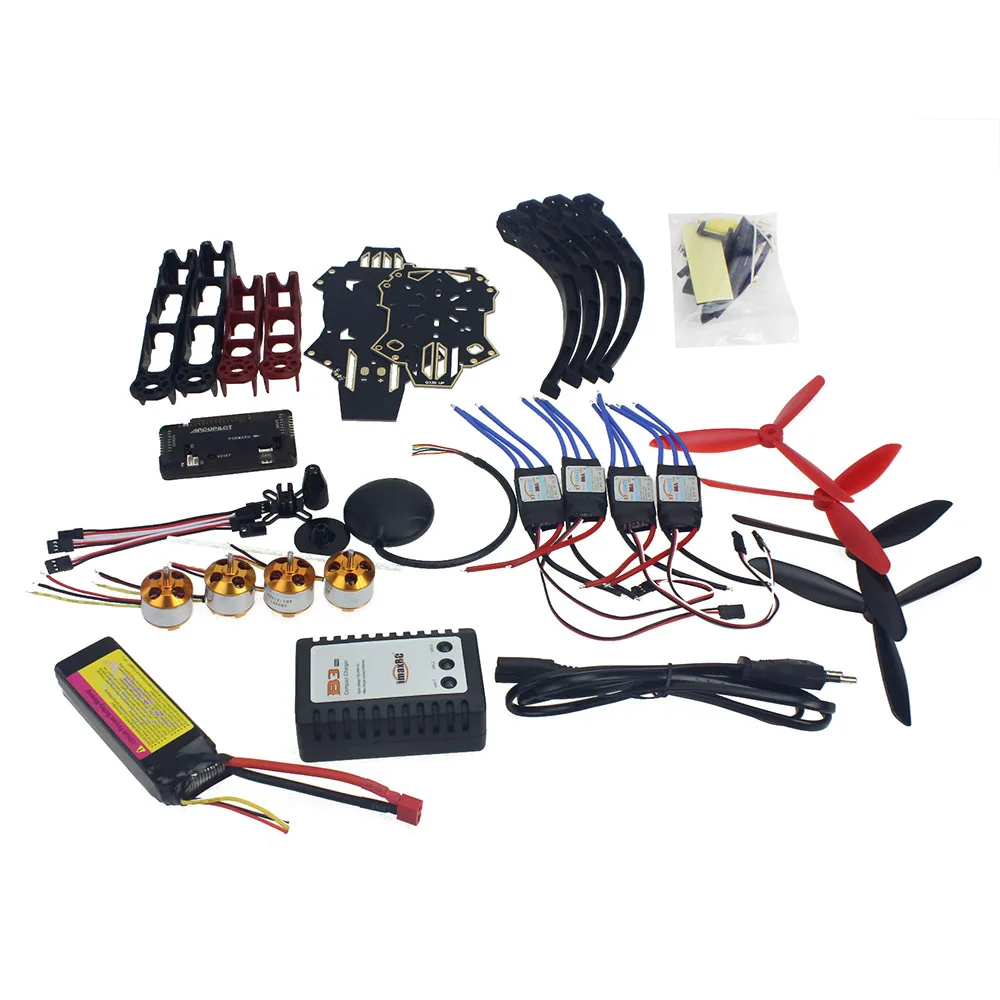 

RC Drone Quadrocopter 4-axis Aircraft Kit Q330 Across Frame 6M GPS APM 2.8 Flight Control NoTransmitter F11797-G