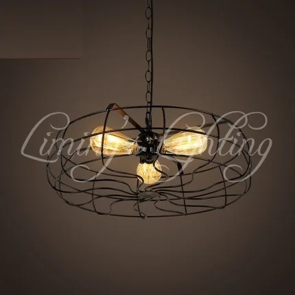 Loft Style Retro St64 Edison Bulb Fan Pendant Light Fixtures Rh Loft Style Retro St64 Edison Bulb Fan Pendant Light Fixtures Rh Vintage Lighting For Living Dining Room Hanging Lamp In Lights From