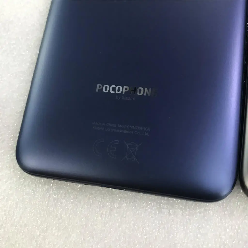 Чехол для xiaomi poco F1, крышка для батареи, задняя дверь, корпус, чехол для xiaomi pocophone F1