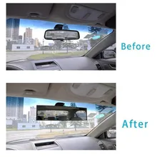 1 шт. 300 мм широкий кривой внутренний зажим на зеркало заднего вида Универсальный автомобильный прицеп нет визуального слепого пятна, вызванного HID свет# X