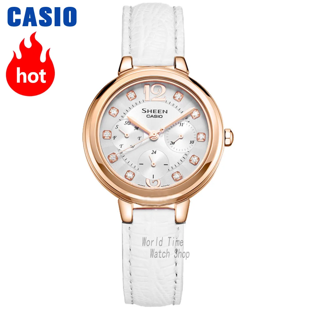 Casio watch waterproof quartz watch SHE-3048PGL-6A SHE-3048PGL-7A