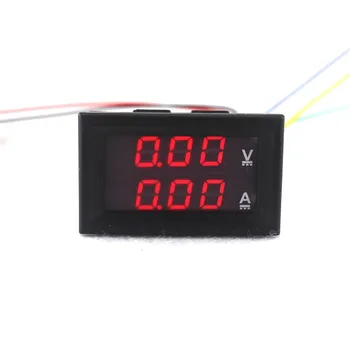 

Red LED Digital DC Voltmeter Ammeter DC 0-100V/100A Voltage Current Meter Volt Amp Meter Car Motorcycle Battery Monitor