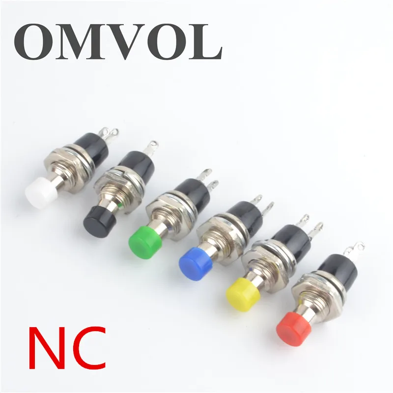 

10pcs NC normally closed Momentary Self-resetting Push Button Switch without lock Reset Switch