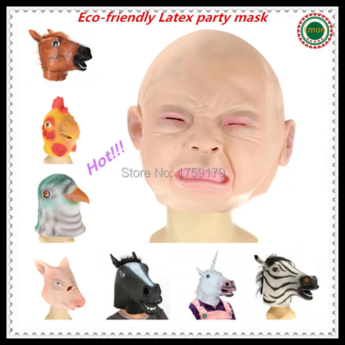 Buy Halloween Latex Scary mask Costume Halloween