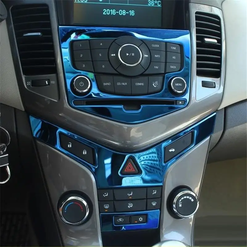 

Control system automobile decorative car styling sticker strip accessories bright sequins modification 15 FOR Chevrolet Cruze