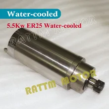 CNC 5.5KW с водяным охлаждением шпинделя МОТОР заточный станок для гавировки 125x300 мм ER25 380V
